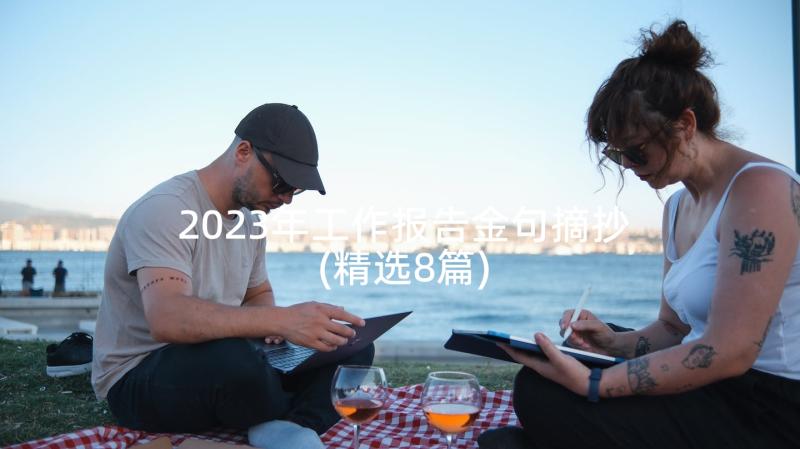 2023年工作报告金句摘抄 名著精彩段落金句摘抄(优质10篇)