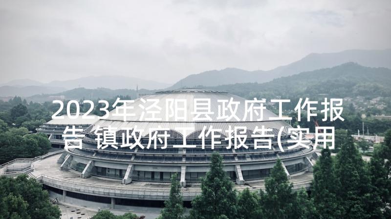 2023年泾阳县政府工作报告 镇政府工作报告(实用5篇)
