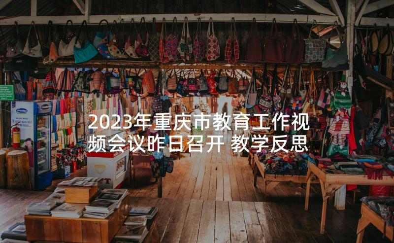 2023年重庆市教育工作视频会议昨日召开 教学反思工作报告(优秀8篇)