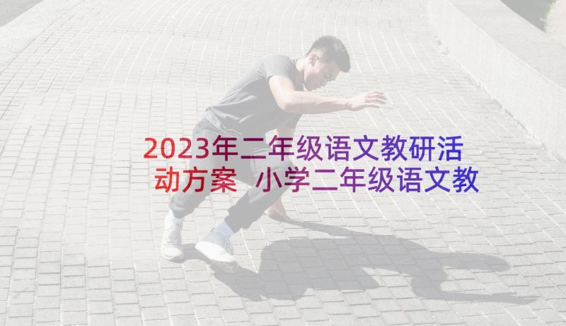 2023年二年级语文教研活动方案 小学二年级语文教研组计划(精选5篇)