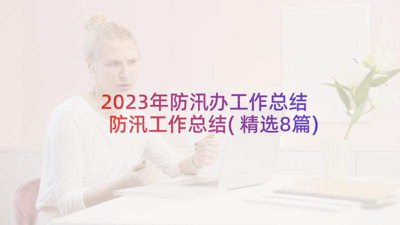 2023年防汛办工作总结 防汛工作总结(精选8篇)