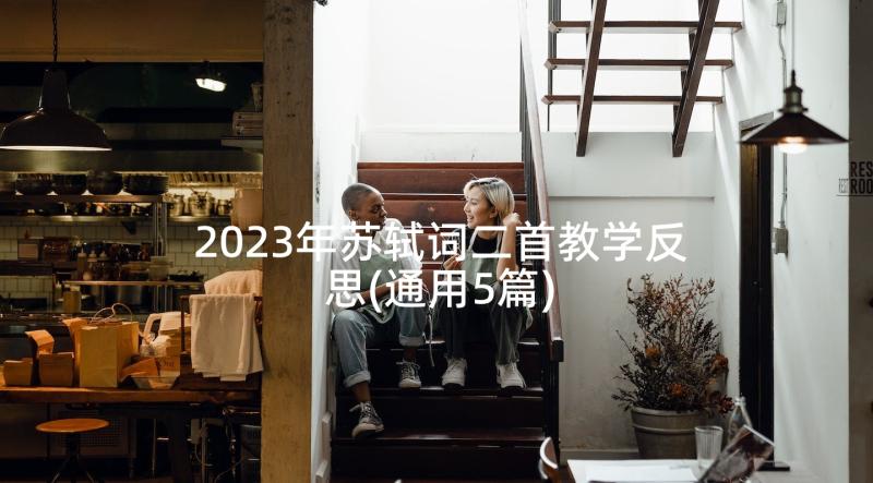 2023年苏轼词二首教学反思(通用5篇)