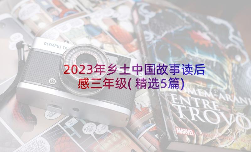 2023年乡土中国故事读后感三年级(精选5篇)