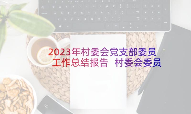 2023年村委会党支部委员工作总结报告 村委会委员个人工作总结(优质5篇)