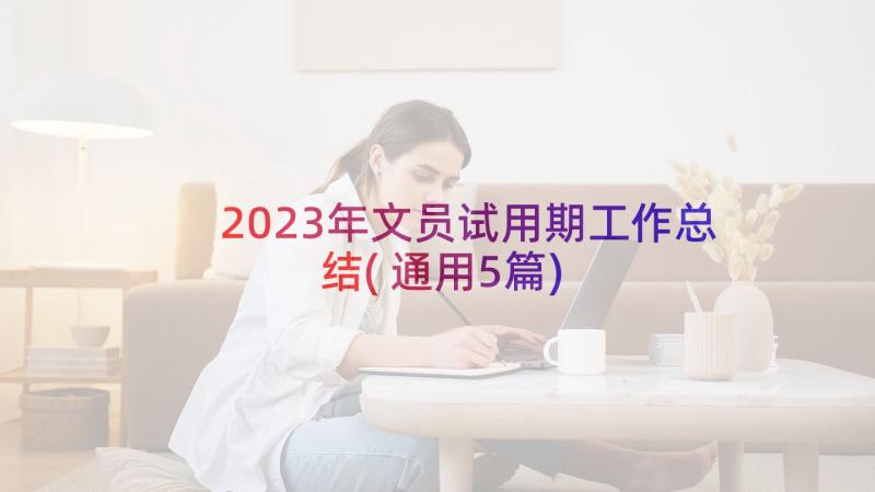 2023年文员试用期工作总结(通用5篇)