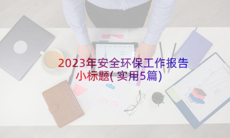 2023年安全环保工作报告小标题(实用5篇)