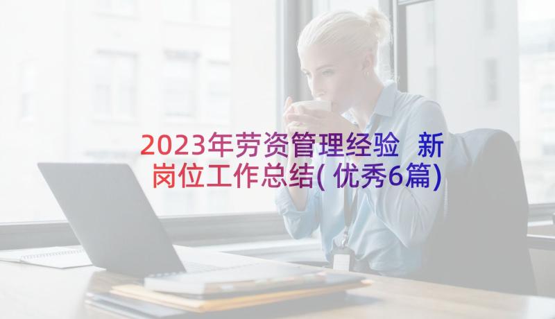 2023年劳资管理经验 新岗位工作总结(优秀6篇)
