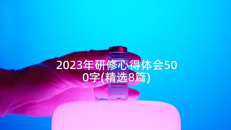 2023年研修心得体会500字(精选8篇)