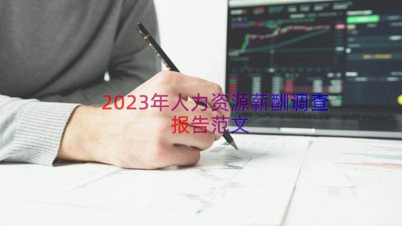 2023年人力资源薪酬调查报告范文（17篇）