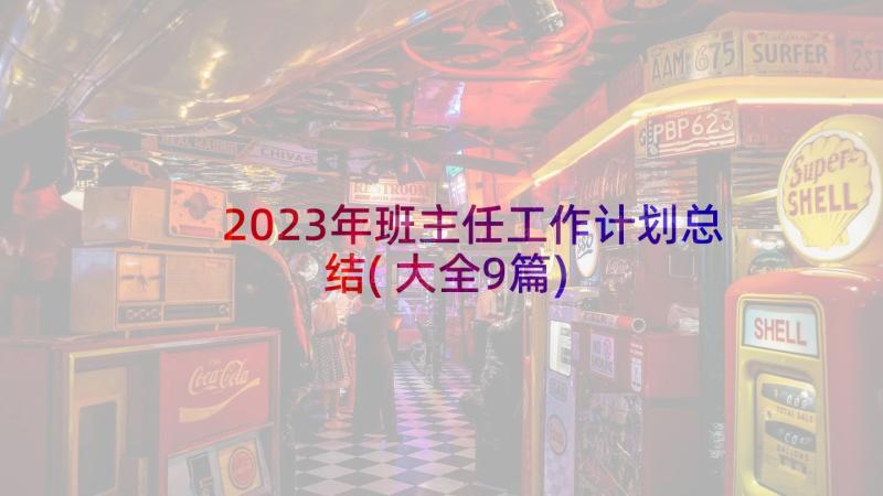 2023年班主任工作计划总结(大全9篇)