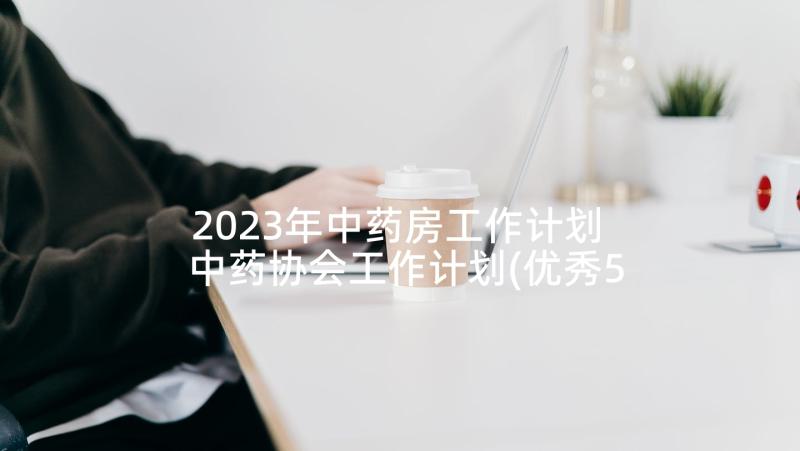 2023年中药房工作计划 中药协会工作计划(优秀5篇)