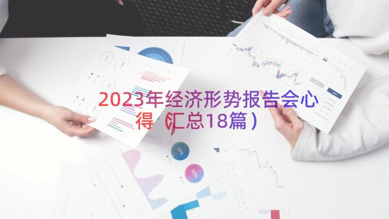 2023年经济形势报告会心得（汇总18篇）