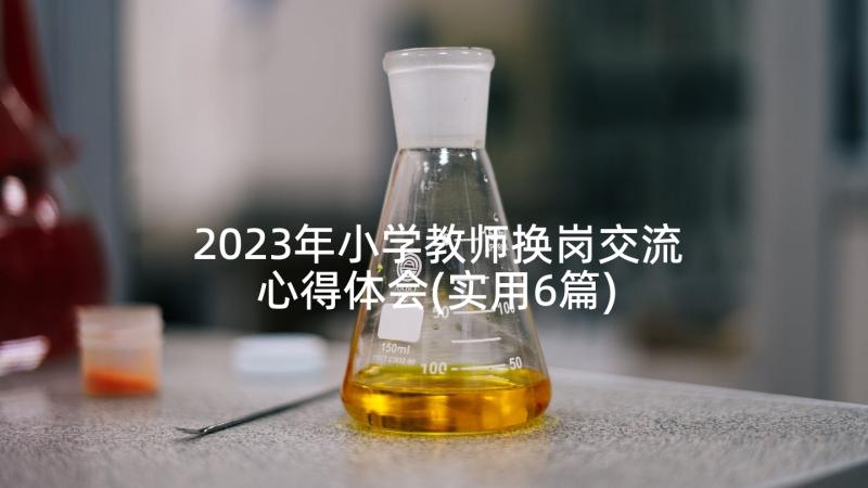2023年小学教师换岗交流心得体会(实用6篇)