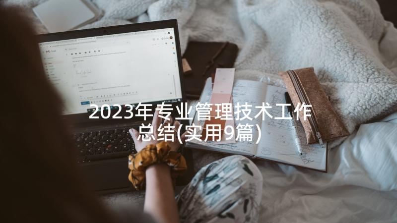 2023年专业管理技术工作总结(实用9篇)