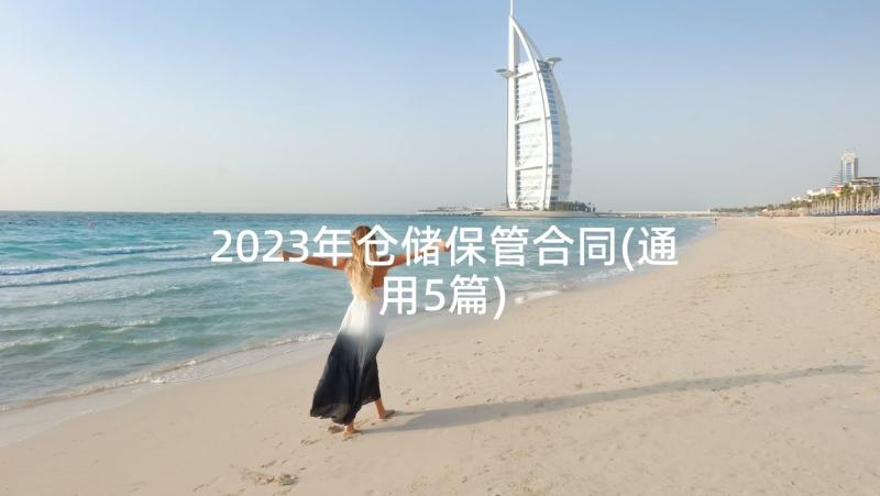 2023年仓储保管合同(通用5篇)