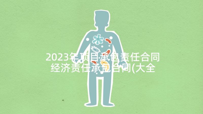 2023年项目承包责任合同 经济责任承包合同(大全5篇)