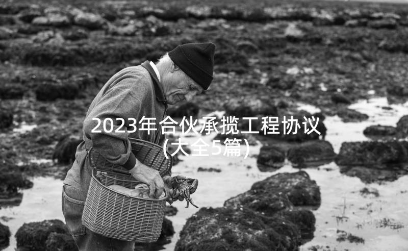 2023年合伙承揽工程协议(大全5篇)