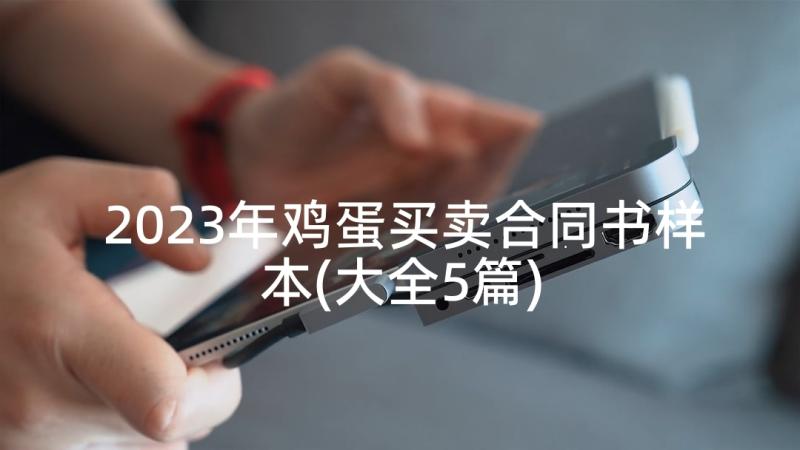 2023年鸡蛋买卖合同书样本(大全5篇)