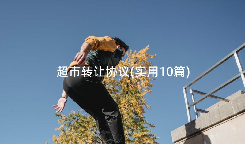 超市转让协议(实用10篇)