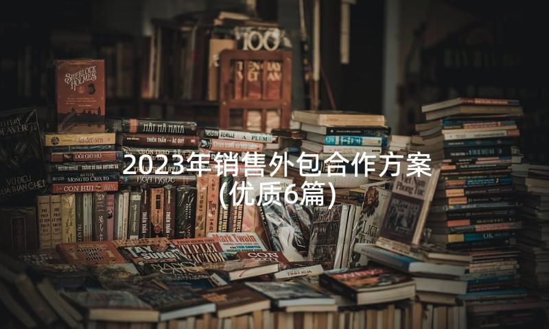 2023年销售外包合作方案(优质6篇)