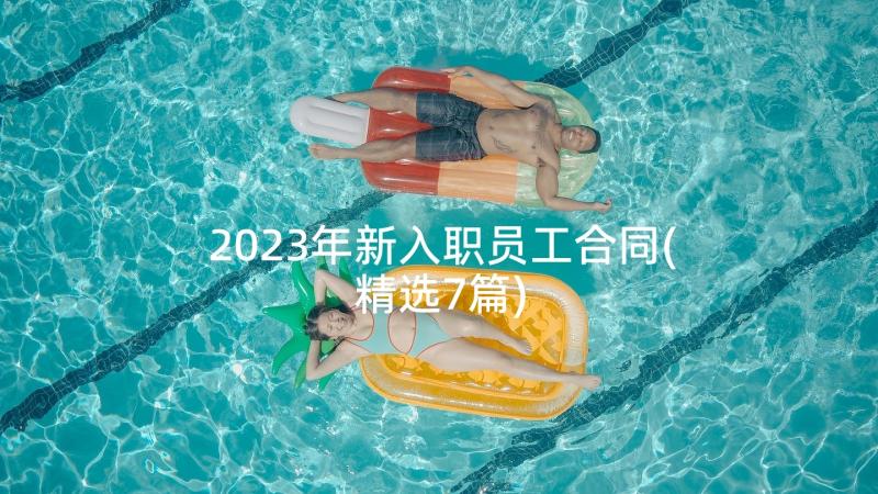 2023年新入职员工合同(精选7篇)