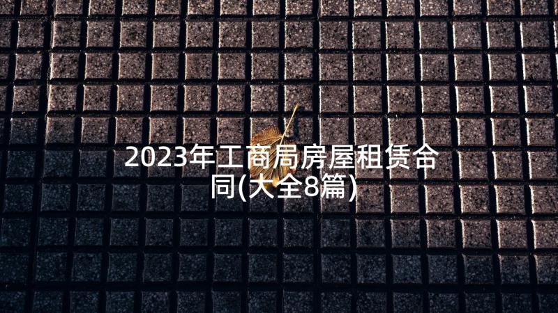 2023年工商局房屋租赁合同(大全8篇)