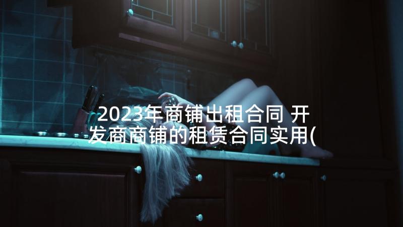 2023年商铺出租合同 开发商商铺的租赁合同实用(通用5篇)