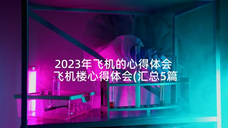 2023年飞机的心得体会 飞机楼心得体会(汇总5篇)