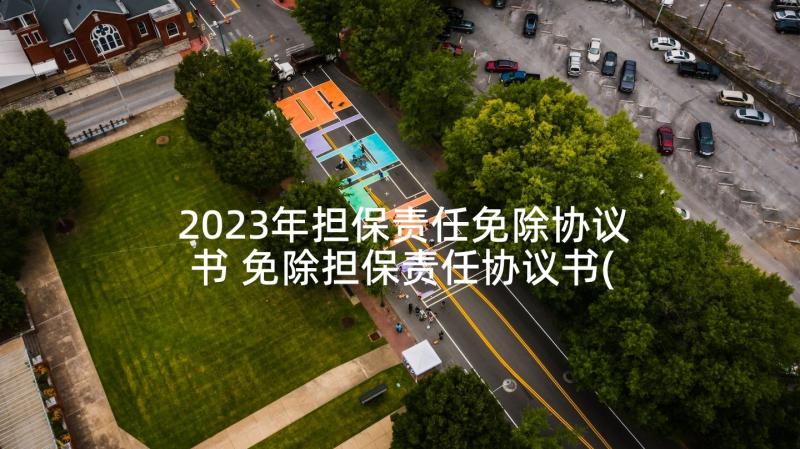 2023年担保责任免除协议书 免除担保责任协议书(通用5篇)