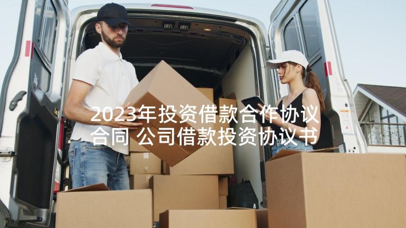 2023年投资借款合作协议合同 公司借款投资协议书(精选5篇)