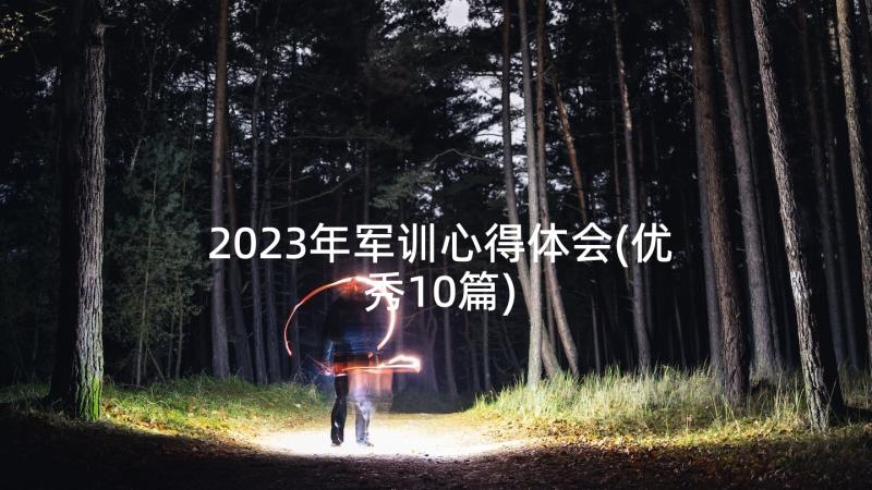 2023年军训心得体会(优秀10篇)