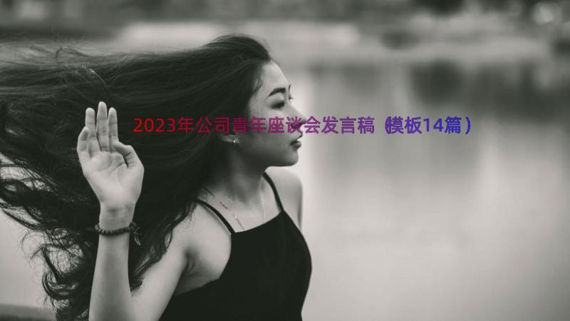 2023年公司青年座谈会发言稿（模板14篇）