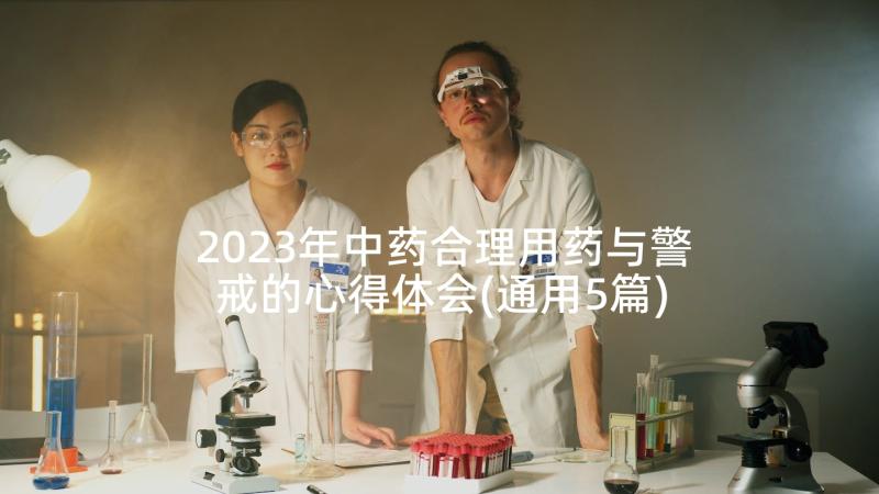 2023年中药合理用药与警戒的心得体会(通用5篇)