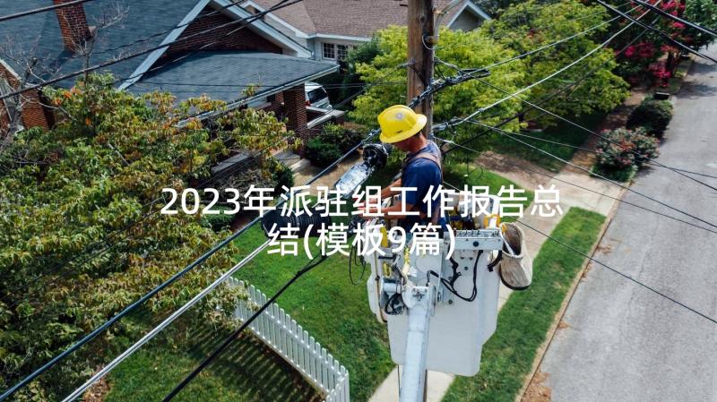 2023年派驻组工作报告总结(模板9篇)