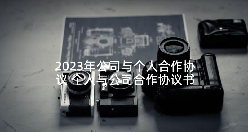 2023年公司与个人合作协议 个人与公司合作协议书(大全5篇)