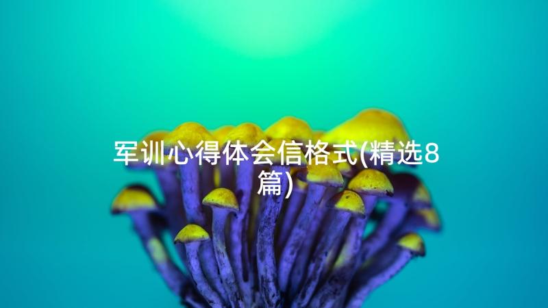 军训心得体会信格式(精选8篇)