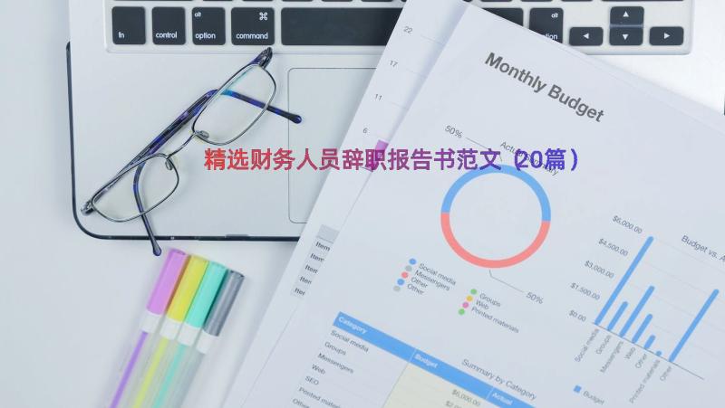 精选财务人员辞职报告书范文（20篇）