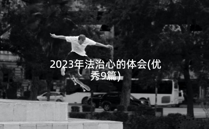 2023年法治心的体会(优秀9篇)