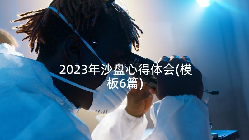 2023年沙盘心得体会(模板6篇)