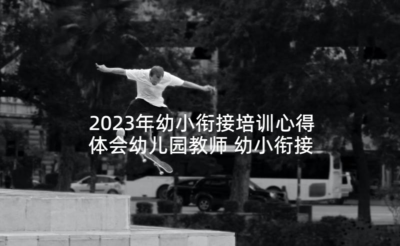 2023年幼小衔接培训心得体会幼儿园教师 幼小衔接培训心得体会(汇总9篇)