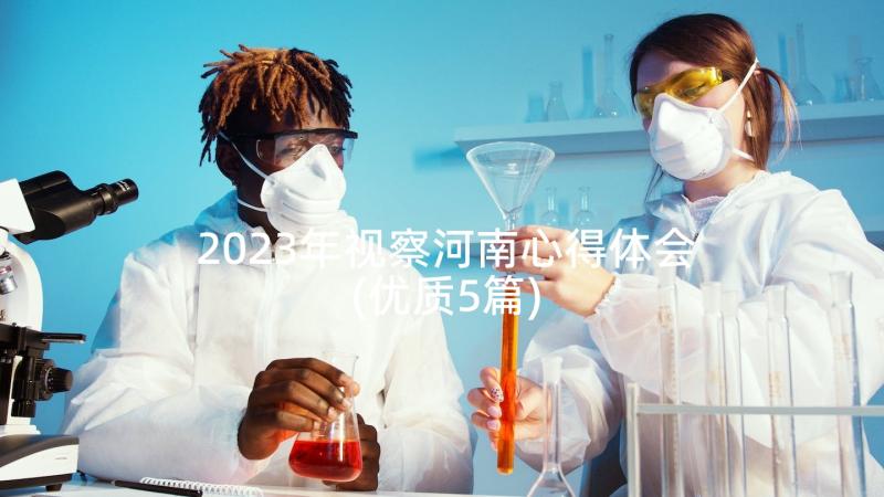 2023年视察河南心得体会(优质5篇)