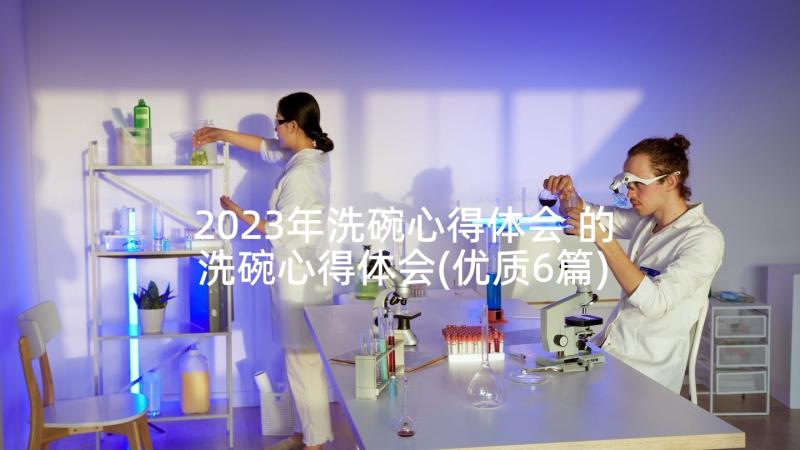 2023年洗碗心得体会 的洗碗心得体会(优质6篇)