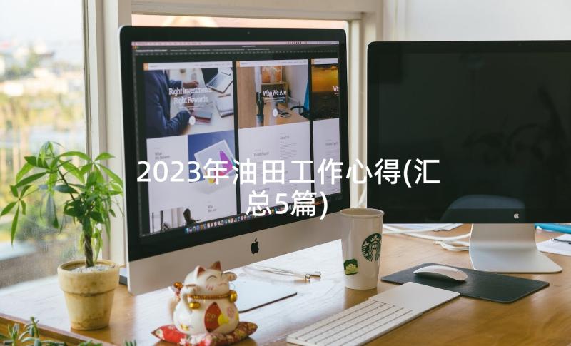 2023年油田工作心得(汇总5篇)