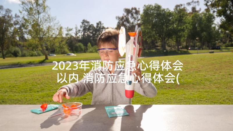 2023年消防应急心得体会以内 消防应急心得体会(实用5篇)