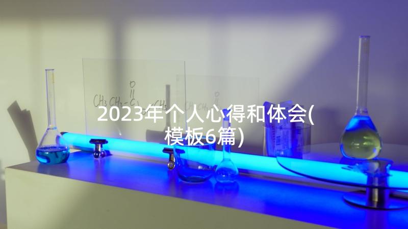 2023年个人心得和体会(模板6篇)