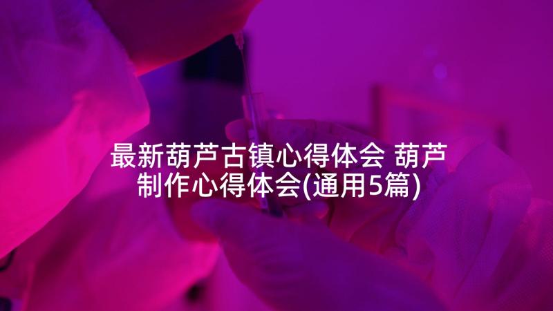 最新葫芦古镇心得体会 葫芦制作心得体会(通用5篇)