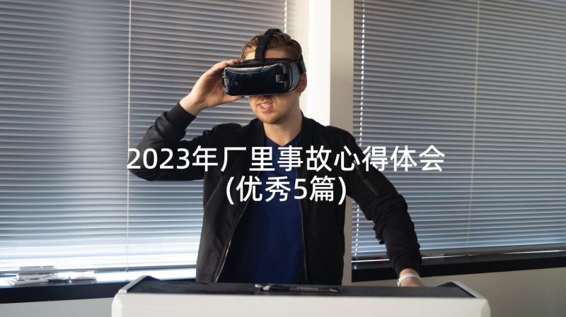 2023年厂里事故心得体会(优秀5篇)