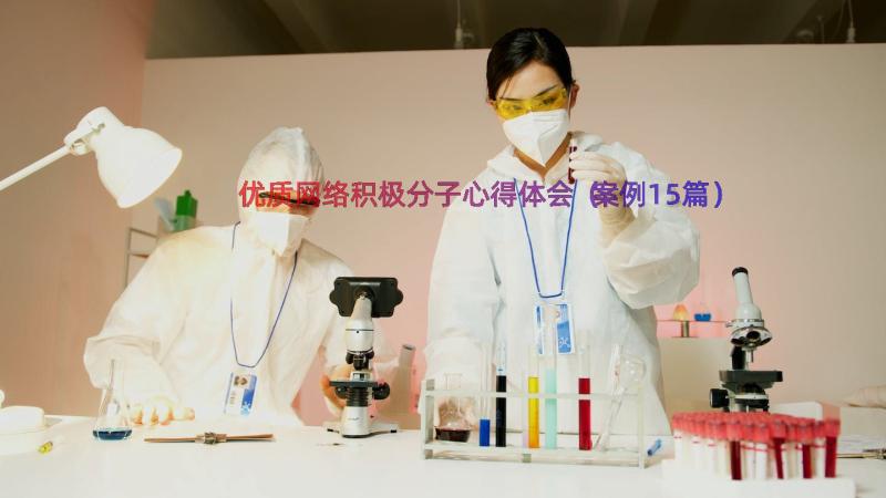 优质网络积极分子心得体会（案例15篇）