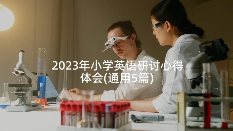 2023年小学英语研讨心得体会(通用5篇)