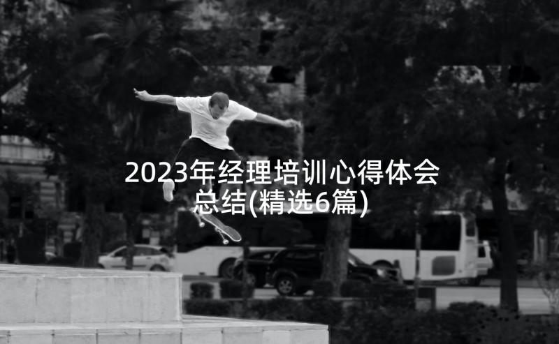 2023年经理培训心得体会总结(精选6篇)